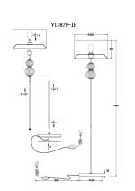Торшер Moderli V11879-1F Brumi — изображение 3