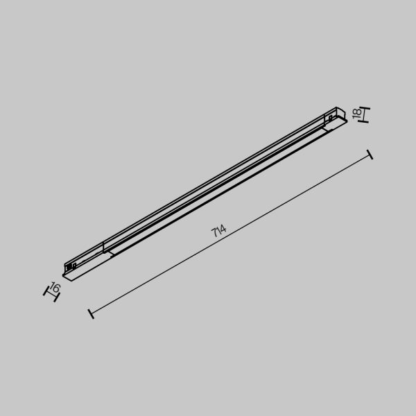 Трековый светильник Technical TR231-2-15W3K-B — изображение 3