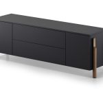 Тумба Basic 2 двери 2 ящика ширина 170 см (черный)