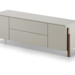 Тумба Basic 2 двери 2 ящика ширина 170 см (серо-бежевый)