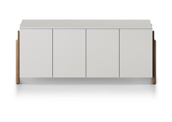 Тумба Basic 4 двери ширина 170 см (дымка) — изображение 2