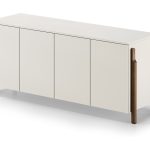 Тумба Basic 4 двери ширина 170 см (молочный)