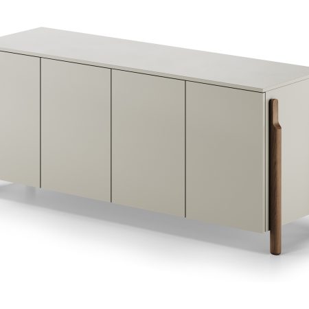 Тумба Basic 4 двери ширина 170 см (серо-бежевый)