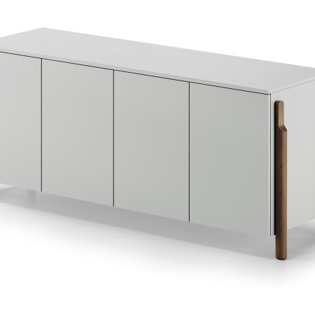 Тумба Basic 4 двери ширина 170 см (светло-серый)