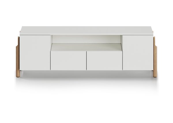 Тумба Basic под ТВ с нишей ширина 170 см (белый) — изображение 2