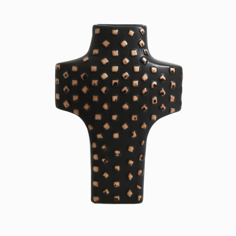 Ваза Cross Rivet высота 34 Ваза Cross Rivet высота 34