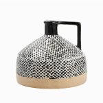 Ваза Rhombic Print высота 19