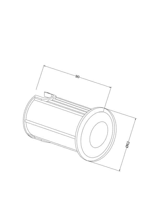 Встраиваемый светильник Outdoor O044DL-L1S3K3 — изображение 2