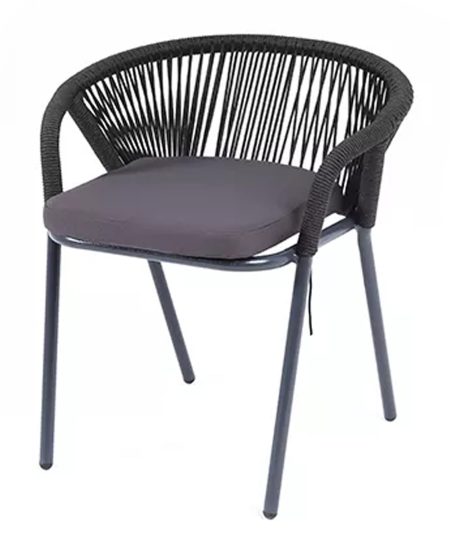 "Женева" стул плетеный из роупа