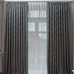 121GD-00024 Портьера FIJI бирюзовая 275*260см