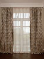 121GD-00028 Портьера Bromley бежевый 275*260