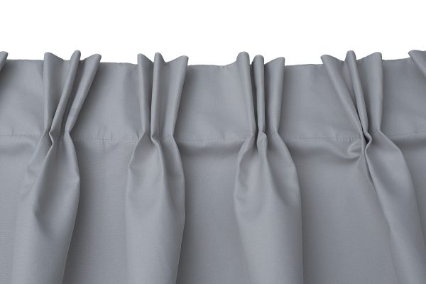 121GD-00030 Портьера Silkу 30 голубая димаут 275*260 — изображение 4