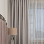 121GD-00036 Портьера NOTTE SER 275*260