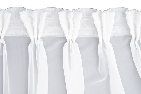 121GD-12138 Тюль VUAL ECRU 300*320см — изображение 4