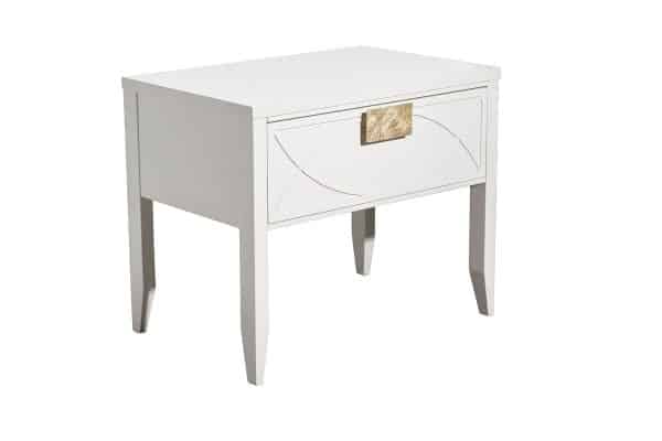 151SV-000010 Тумба прикроватная бежевая 1 ящик 60*50*40см — изображение 2