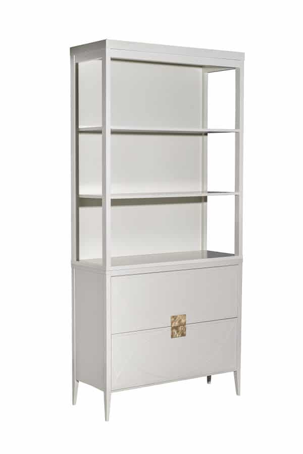 151SV-000012 Комод бежевый 2 ящика 100*80*40см — изображение 5