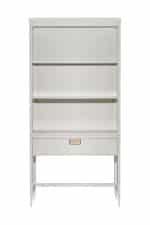 151SV-000016 Шкаф-витрина открытый бежевый 100*128*40см — изображение 3