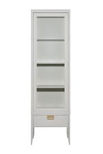 151SV-000020 Шкаф-витрина 1 стеклянный фасад с тумбой прикроватной с 1-м ящиком