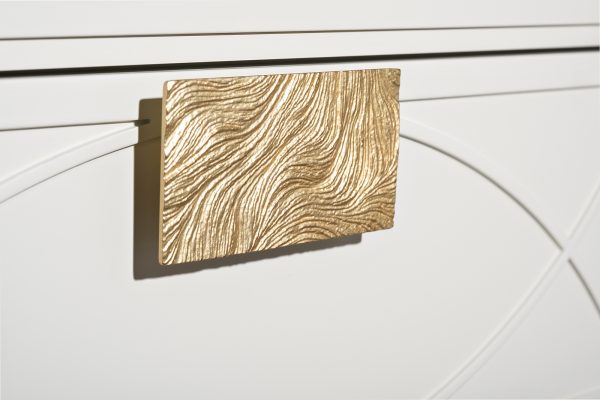 151SV-000024 Шкаф-витрина 2 стеклянных фасада с консолью с 1-м ящиком — изображение 3