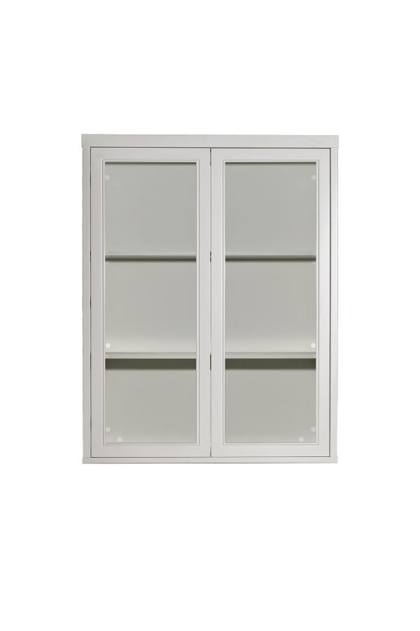 151SV-000024 Шкаф-витрина 2 стеклянных фасада с консолью с 1-м ящиком — изображение 4