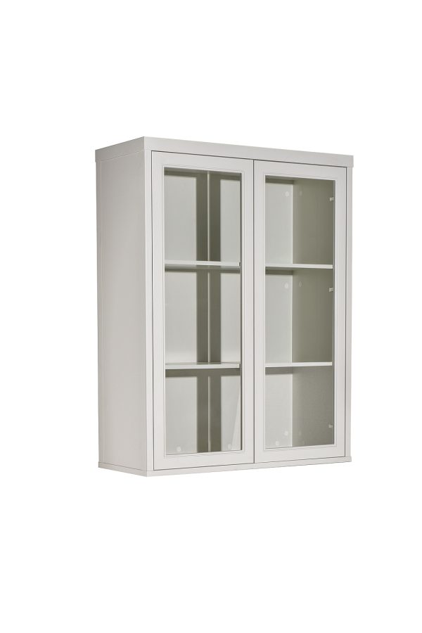 151SV-000024 Шкаф-витрина 2 стеклянных фасада с консолью с 1-м ящиком — изображение 5
