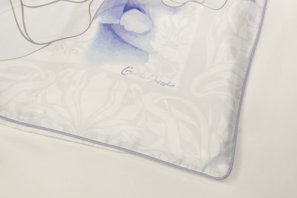 180JOD-18029 Простыня тенсель белая 270*280 — изображение 4