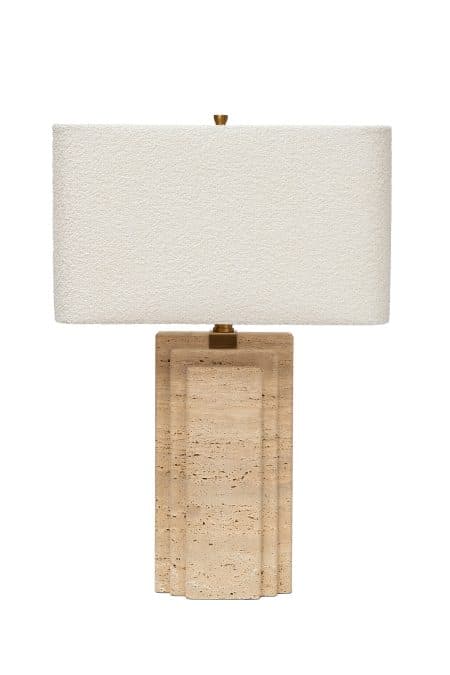 185HM-03253 Лампа настольная плафон цвет бежевый Н.66см