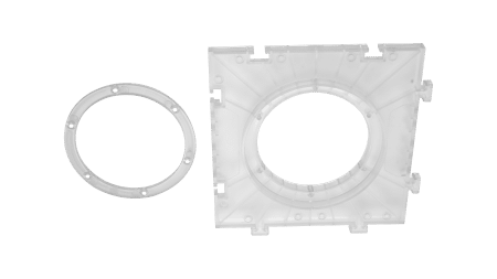 Рамка скрытого монтажа для встраиваемых светильников с наружным D 80-90мм Crystal Lux CLT 099 D80-90