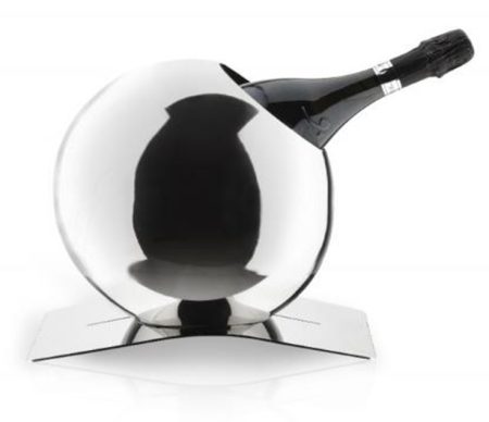 2K300514 Ёмкость для шампанского Garda Decor 30*24*29см серебро