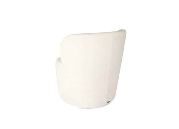 30C-13750 Кресло букле белое 73*69*73см — изображение 4