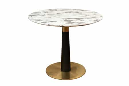 33FS-11100 Стол Marmoreal White d90*75см