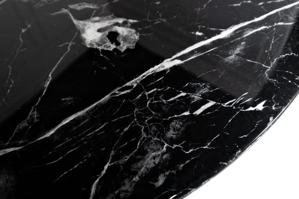 33FS-120-STOL/OB-CHE Стол обеденный черный  d120*75см — изображение 2