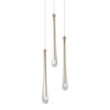 Подвесной светильник MD2060-3B brass