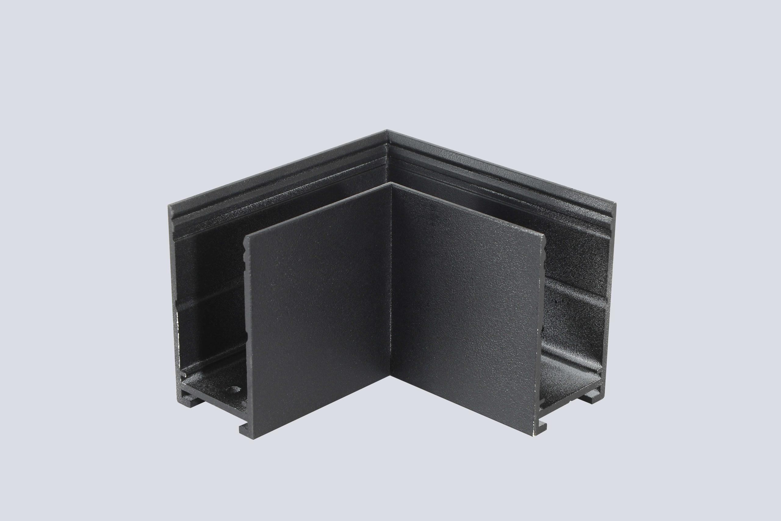 490565 Соединитель для накладного шинопровода 220V угловой Crystal Lux CLT 0.215 04 BL