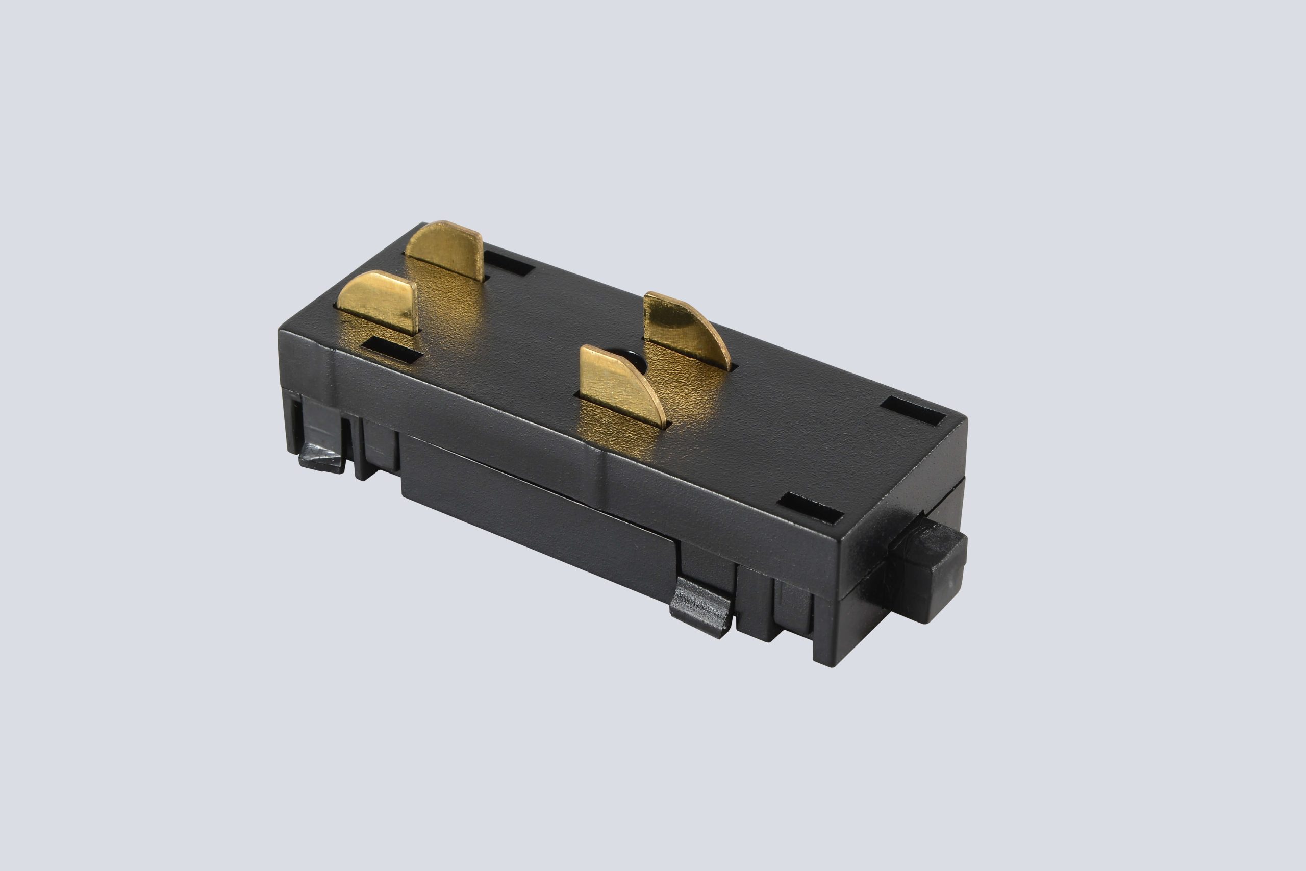 490570 Соединитель питания прямой для накладного шинопровода 220V Crystal Lux CLT 0.205 03 BL