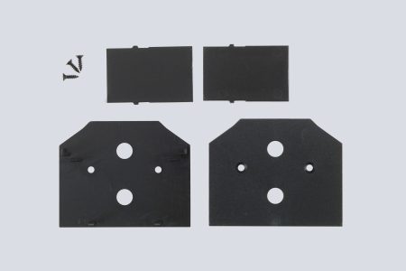 Заглушка для встраиваемого трека 220V в натяжной ПВХ потолок