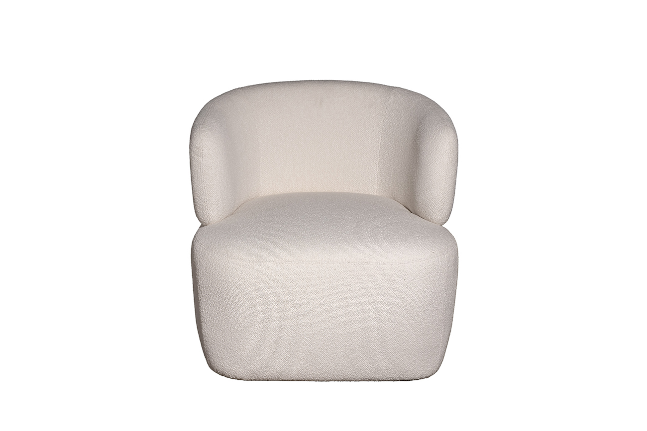 87YY-24042 Кресло Tirolo букле белое 73*79*76см 87YY-24042 Кресло Tirolo букле белое 73*79*76см