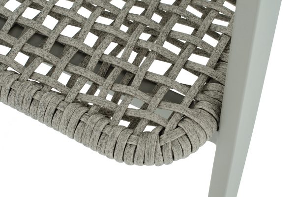 "Амстердам" плетеный стул из искусственного ротанга, цвет серый — изображение 5