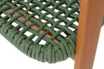 "Амстердам" плетеный стул из искусственного ротанга, цвет зеленый — изображение 5