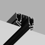 Встраиваемый трек 220V в натяжной ПВХ потолок Crystal Lux CLT 0.135 01 L2000 BL