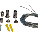 Подвесной комплект для магнитного шинопровода (2 шт.) Crystal Lux CLT 0.206 01