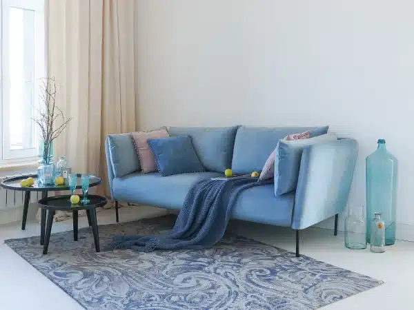 Диван Copenhagen 2-местный голубой — изображение 5