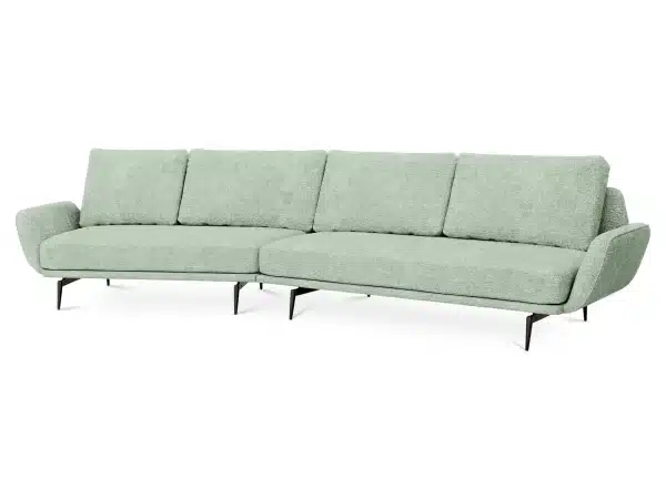 Диван Ispani угловой левый светло-зеленый — изображение 2