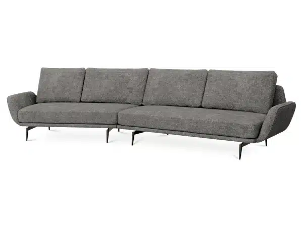 Диван Ispani угловой левый темно-серый — изображение 2