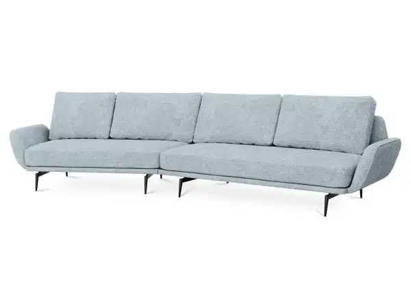 Диван Ispani угловой левый голубой — изображение 2