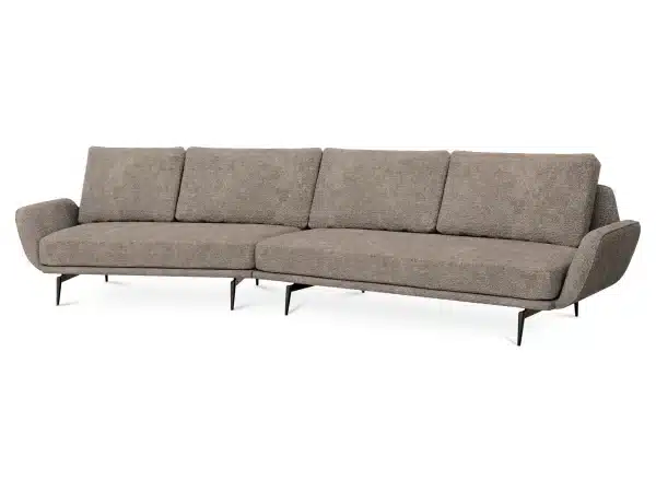 Диван Ispani угловой левый коричневый — изображение 2