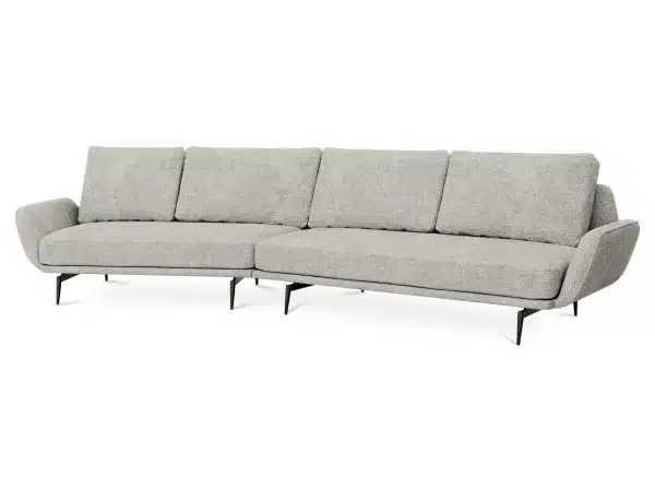 Диван Ispani угловой левый светло-серый — изображение 2