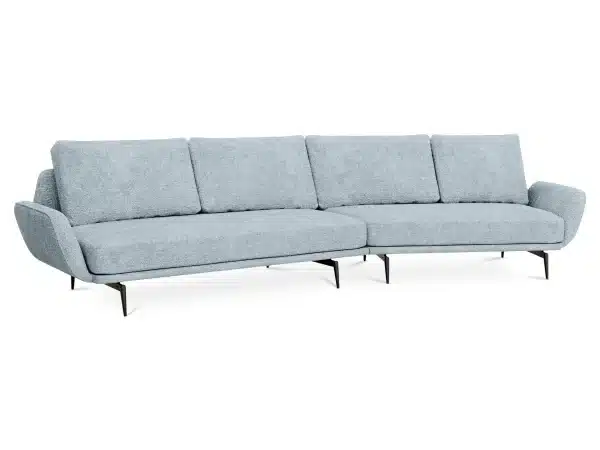 Диван Ispani угловой правый голубой — изображение 2