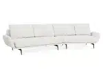 Диван Ispani угловой правый белый — изображение 2
