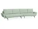 Диван Ispani угловой правый светло-зеленый — изображение 2